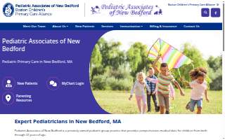 Pediatric Associates of New Bedford website
