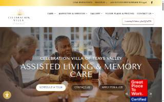 Celebration Villa of Teays Valley website