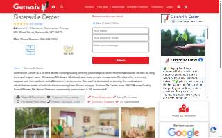 Sistersville Center website