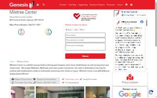 Miletree Center website