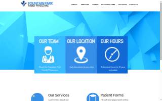 Fountain Park Medical Office website