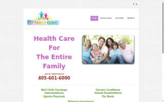 My Family Clinic website