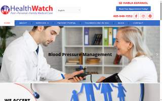 Health Watch Clinic website