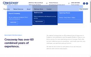 Crossway Medical Clinic website
