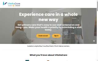 VitellaCare - Minot website