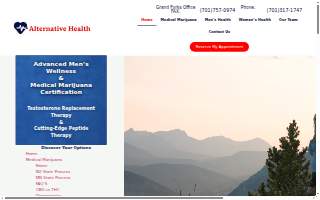 Alternative Health website