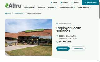 Altru 860 Columbia, Entrance B website