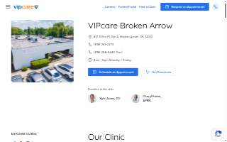 VIPcare Broken Arrow website