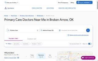 Oklahoma Medical Doctors Broken Arrow website
