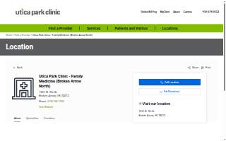 Utica Park Clinic - Family Medicine (Broken Arrow North) website