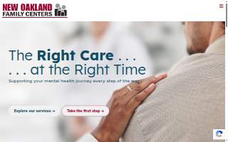 New Oakland Family Centers website