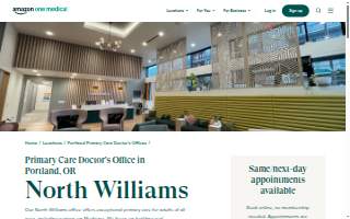 One Medical Primary Care Clinic - North Williams website