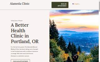 Alameda Clinic website