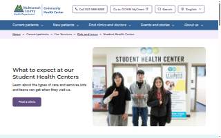 Roosevelt Student Health Center website