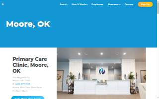 Primary Health Partners of Moore website