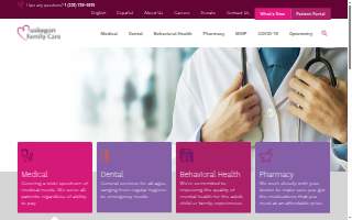 Muskegon Family Care website