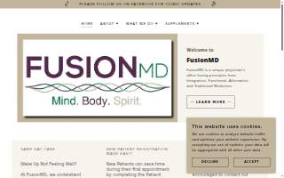 Fusion MD website