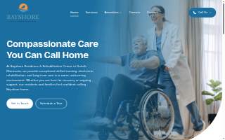 Bayshore Residence and Rehabilitation website