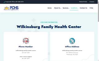 Wilkinsburg Family Health Center website