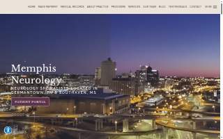 Memphis Neurology website