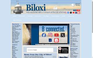 Biloxi Family Clinic website