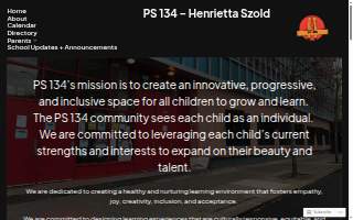 P.S. 134 Henrietta Szold website