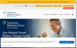 Thurston Medical Clinic website