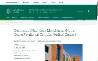 Dartmouth Hitchcock Clinics Manchester | Pediatric Neurology website
