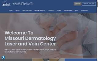 Missouri Dermatology Laser and Vein Center website