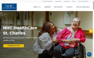 NHC HealthCare of St Charles website