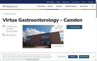 Virtua Gastroenterology - Camden website