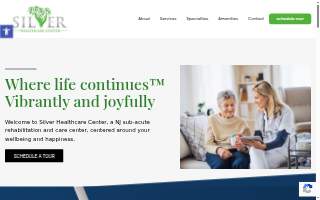 Silver Healthcare website
