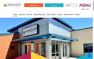 Amador Health Center website