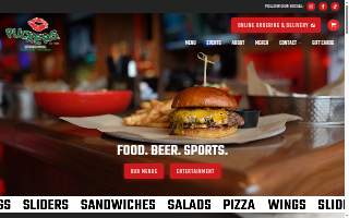 Puckers Coffee Shop website