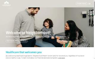 Neighborhood Health Center website