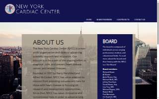 New York Cardiac Center Inc website