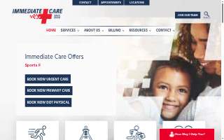 Immediate Care of Oklahoma - West Moore website