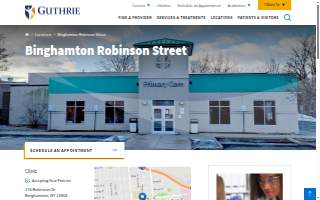 Guthrie Binghamton Robinson Street website