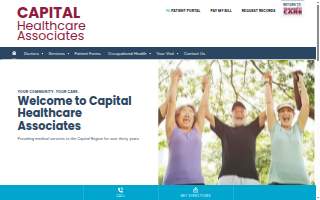 Capital Healthcare Associates website
