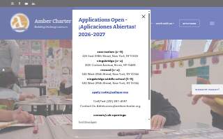 Amber Charter School Inwood (Grades K-4) website