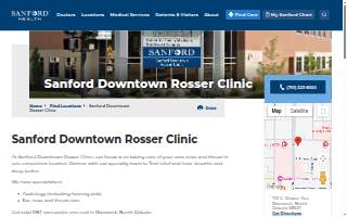 Bismarck Clinic Downtown website
