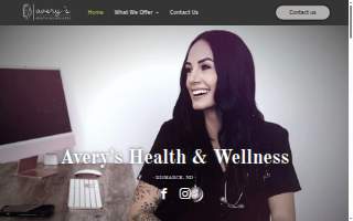 Avery’s Health and Wellness website