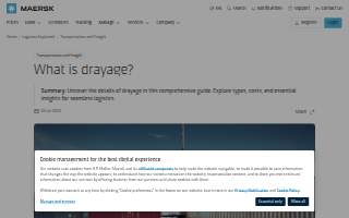 Drayage Services Upstate SC website