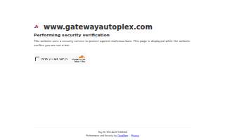 Gateway Autoplex website