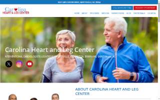 Carolina Heart & Leg Center website