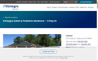 Kintegra Adult & Pediatric Medicine website