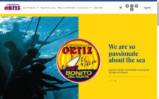 Ortiz Catering website