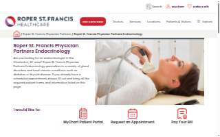 Roper St. Francis Physician Partners Endocrinology website