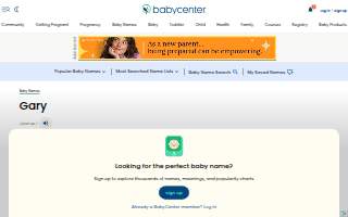 Gary's Insurance Agency website
