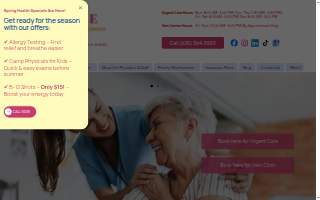 Pulse Urgent Care & Vein Center of LaGrange website